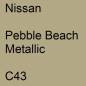 Preview: Nissan, Pebble Beach Metallic, C43.